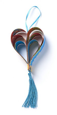 Hart Hanger van gelukspapier